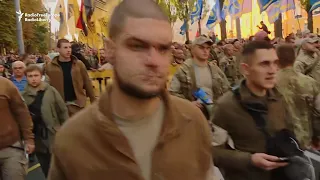 Ukrainian Nationalists Commemorate Controversial Paramilitary