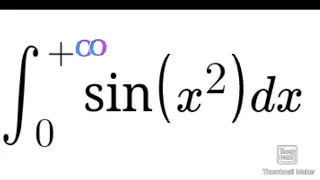 fresnel integral sin(x^2)