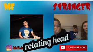 Rotating Head SCARE PRANK on Omegle!