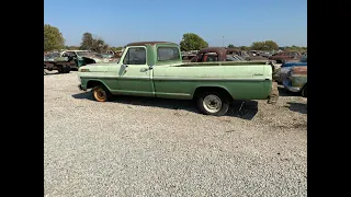 Classic 1972 Ford F-100 Pickup Truck!  Just In!