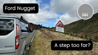 Ford Nugget vs Devil's Staircase | Campervan roadtrip | Wales      #fordnugget  #campervan