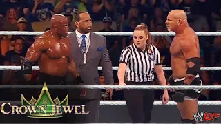 FULL MATCH - Goldberg vs. Bobby Lashley - WWE Crown Jewel 2021