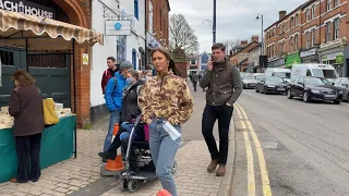 Walking around Birmingham | #44 Moseley Village & Farmers Market | England UK 2021