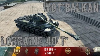 [WoT] Lorraine 40 t - French tier 8 premium medium tank {Ace Tanker, Top Gun, 6kills & 7k DMG}