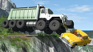 Cliff Drops #49 - BeamNG DRIVE | SmashChan