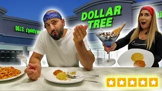 Making the best RATED 5 STAR meal using ONLY Dollar Tree Food!