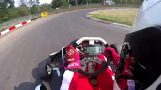 onboard karting Genk (Rotax max senior evo)