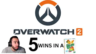 Rare Win Streak in Overwatch 2 Competitive Play... well for me. #overwatch2 #overwatch #gaming