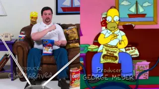 Snacking with Homer Simpson