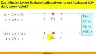 Szacowanie pierwiastków sześciennych - Pierwiastkowanie - Matfiz24.pl