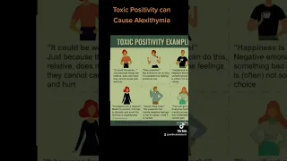 @ambivalentalexi3 Toxic Positivity Can Cause Alexithymia