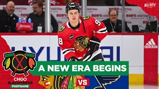 The Connor Bedard Era Begins in Preseason OT WINNER vs Blues | CHGO Blackhawks Postgame