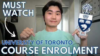 UOFT COURSE ENROLMENT TIPS | How to Choose Courses & Electives at University of Toronto