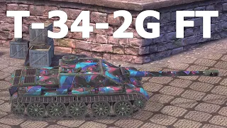 T-34-2G FT - 4 Kills • 5,3K DMG • WoT Blitz