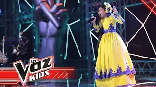 Angelyn sings ‘Vivir lo nuestro’ | The Voice Kids Colombia 2021