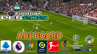 PES 2021 New Animated Adboards Pack 2021/2022