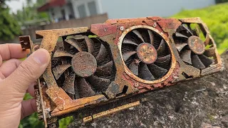 Restoring old computer forgotten in the sewer | Repair msi b75 gaming Gtx 1060