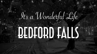 Classic Christmas Movie  Music and Ambience ~ It's a Wonderful Life Bedford Falls