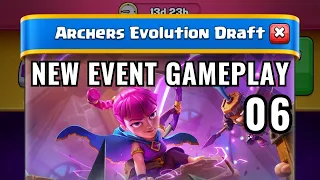 BEST DECK FOR ARCHERS EVOLUTION DRAFT : CLASH ROYALE BRAND NEW CHALLENGE