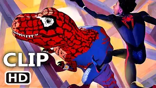 "Miles VS Spider Rex" SPIDER-MAN ACROSS THE SPIDER-VERSE Clip (2023)