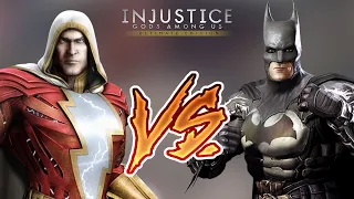 Injustice Gods Among Us - Shazam Vs. Batman (Hard) Walkthrough | RozZ99