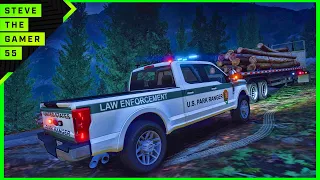 GTA 5 | Park Ranger Patrol| F-250| GTA 5 Lspdfr Mod| 4K