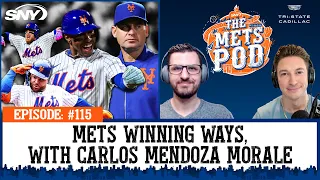 Mets winning is fun, with big bats, solid pitching and Carlos Mendoza morale | The Mets Pod | SNY