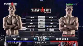 Spartan's Night II Panagiotis Eleftheriou VS Tasos Mentis