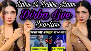 Reaction On Sidhu  Moose Wala Vs Babbu Maan | Dirba Live Show(All Replies)