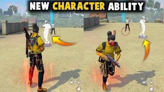NEW CHARACTER ABILITY TEST IN FREE FIRE | NEW TELEPORT CHARACTER - GARENA FREE FIRE