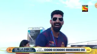 Sandeep lamichhane bowling vs Delhi Gladiators AbuDhabiT10.