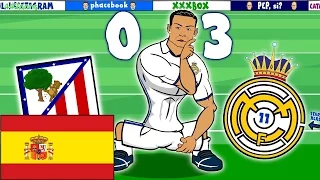 (442oons España) RONALDO HAT TRICK! Atletico Madrid vs Real Madrid 0-3