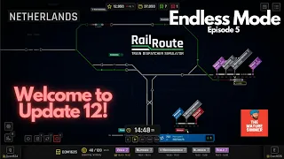 UPDATE 12!!!  EXPLORE THE MASSIVE CHANGES WITH ME | Rail Route  | Endless Mode Series - Ep 5