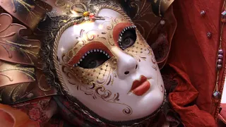 Венецианская маска Вольто.  Мастер класс Леоновой Натальи