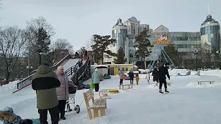 Арлекин зимний городок❄️/Парк Динамо/горки, карусель, каток, бамперные машинки/С новым 2022 годом🍾🎇🎄