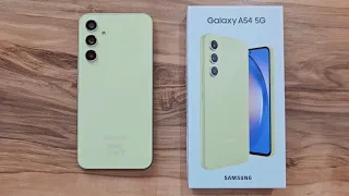 Samsung Galaxy A54 Unboxing & First Impressions