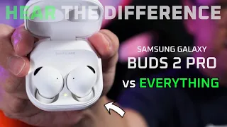 Samsung Galaxy Buds 2 Pro vs EVERYTHING ELSE 😲