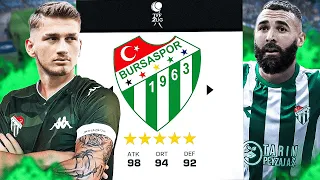 BURSASPORU KURTARIYORUZ ! EA FC 24 BURSASPOR REBUİLD