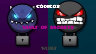 TODOS los Códigos del “VAULT” y del “VAULT OF SECRETS” Geometry Dash