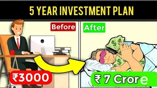 5-Year Investment Plan: How to Become a Crorepati with Smart Investing |