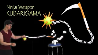 Ninja Weapon Paper KUSARIGAMA - You must try at home