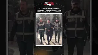 Atatürk'e hakaret eden Üçler Döner'in sahibi Mustafa Atmaca tutuklandı! İşte o anlar... #shorts