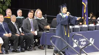 JonPaul (JP) Wallace Performs Rendition of "7 Years" by Lukas Graham at His High School Graduation