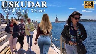 Istanbul Turkiye 4K Walking Tour Uskudar District Asian Side