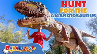 The Hunt for the Giganotosaurus | Educational Videos for Kids | Baba Blast!