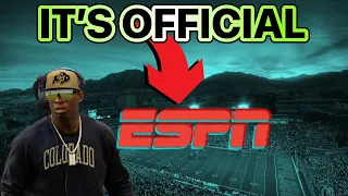 BREAKING NEWS: Deion Sanders Colorado Buffaloes Spring Game Will Be On ESPN‼️