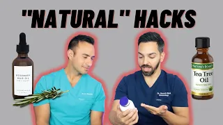 NATURAL SKINCARE HACKS: Rosemary for Hair Growth, Tea Tree Oil, and More