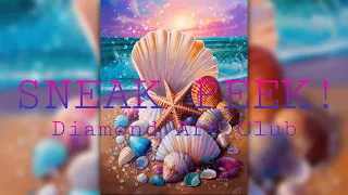 SNEAK PEEK!! Jewels of the Sea by Auclair Studio and Diamond Art Club