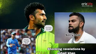 India vs pakistan 2015 world cup incident of virat kohli and sohail khan can you believe this?