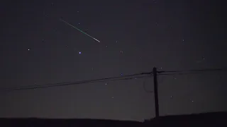 1 Min of Shooting Stars Live View | Perseid Meteor Shower 2020